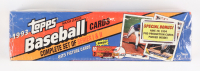 1993 Topps Baseball Complete Set of (825) Cards with Derek Jeter #98 RC, Mike Piazza / Brook Fordyce / Carlos Delgado / Donnie Leshnock #701, Nolan Ryan #700 at PristineAuction.com