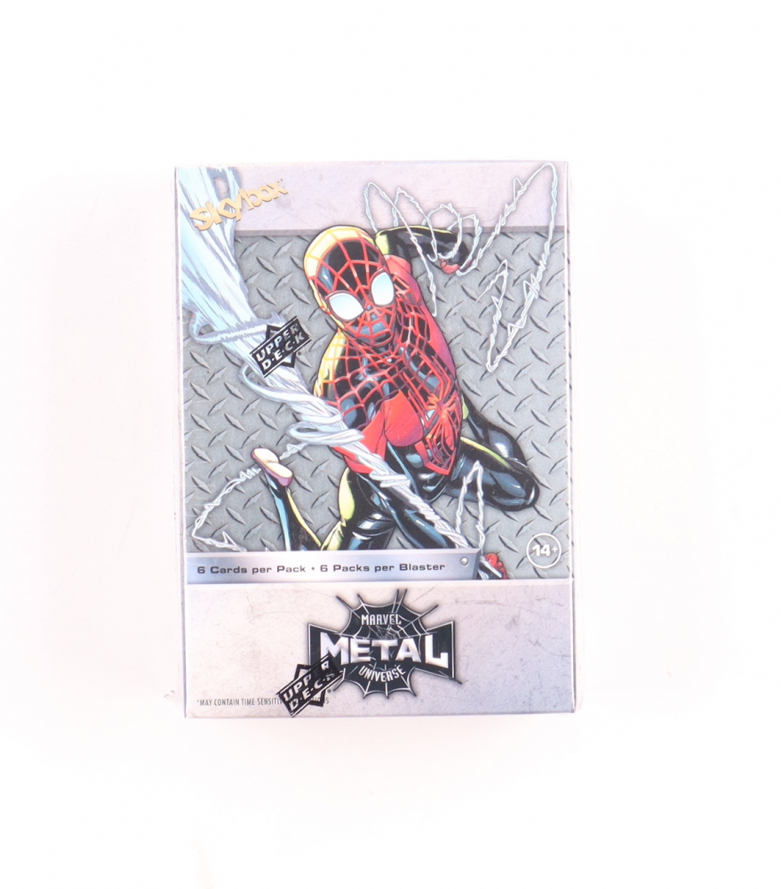 2021 Upper Deck Skybox Marvel Metal Universe Spider Man Blaster Box