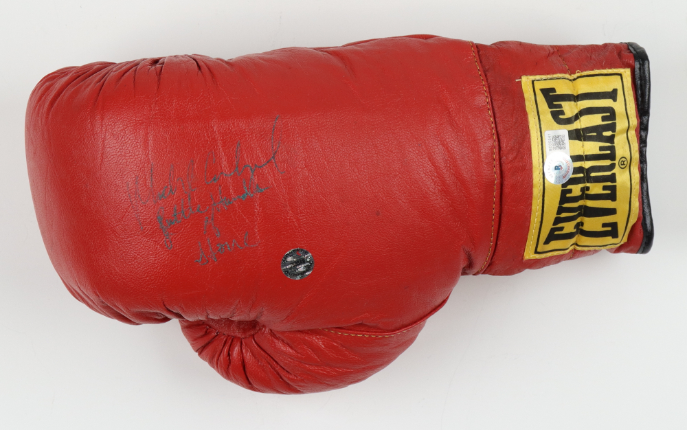 Michael Carbajal Signed Everlast Boxing Glove Inscribed "Little Hands