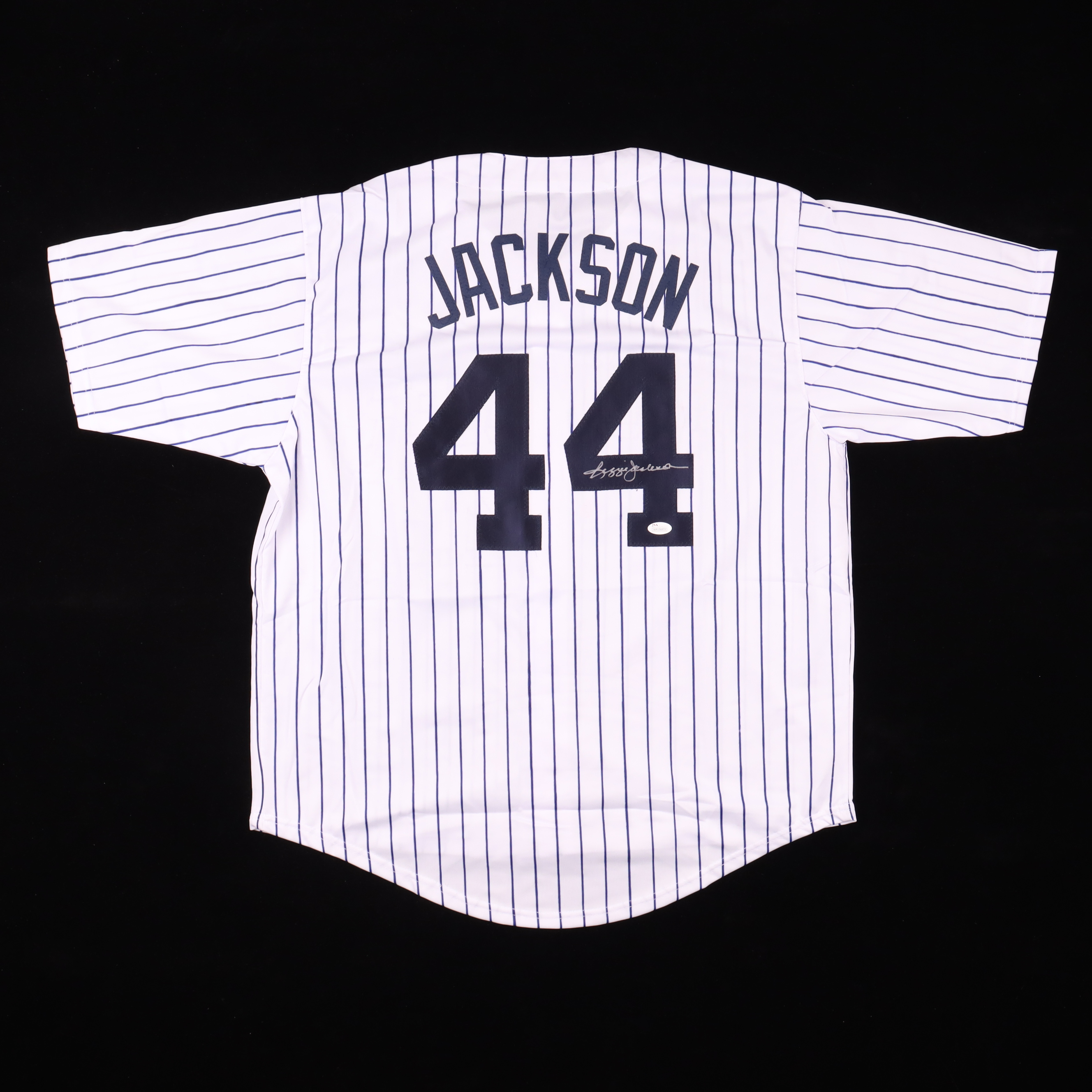 Reggie Jackson Signed Jersey (JSA) at PristineAuction.com Reggie Jackson Signed Jersey (JSA) at PristineAuction.com
