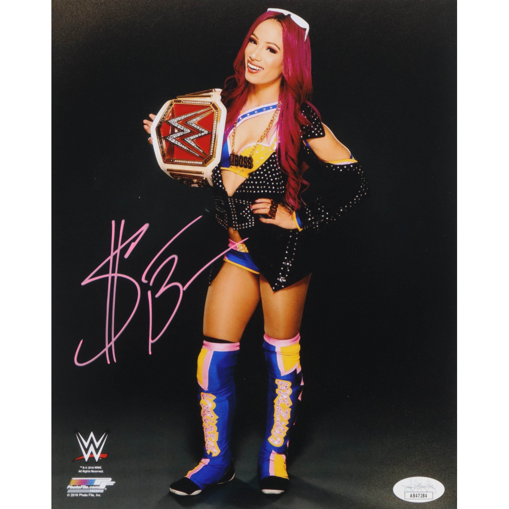 Sasha Banks Signed WWE 8x10 Photo (JSA) | Pristine Auction