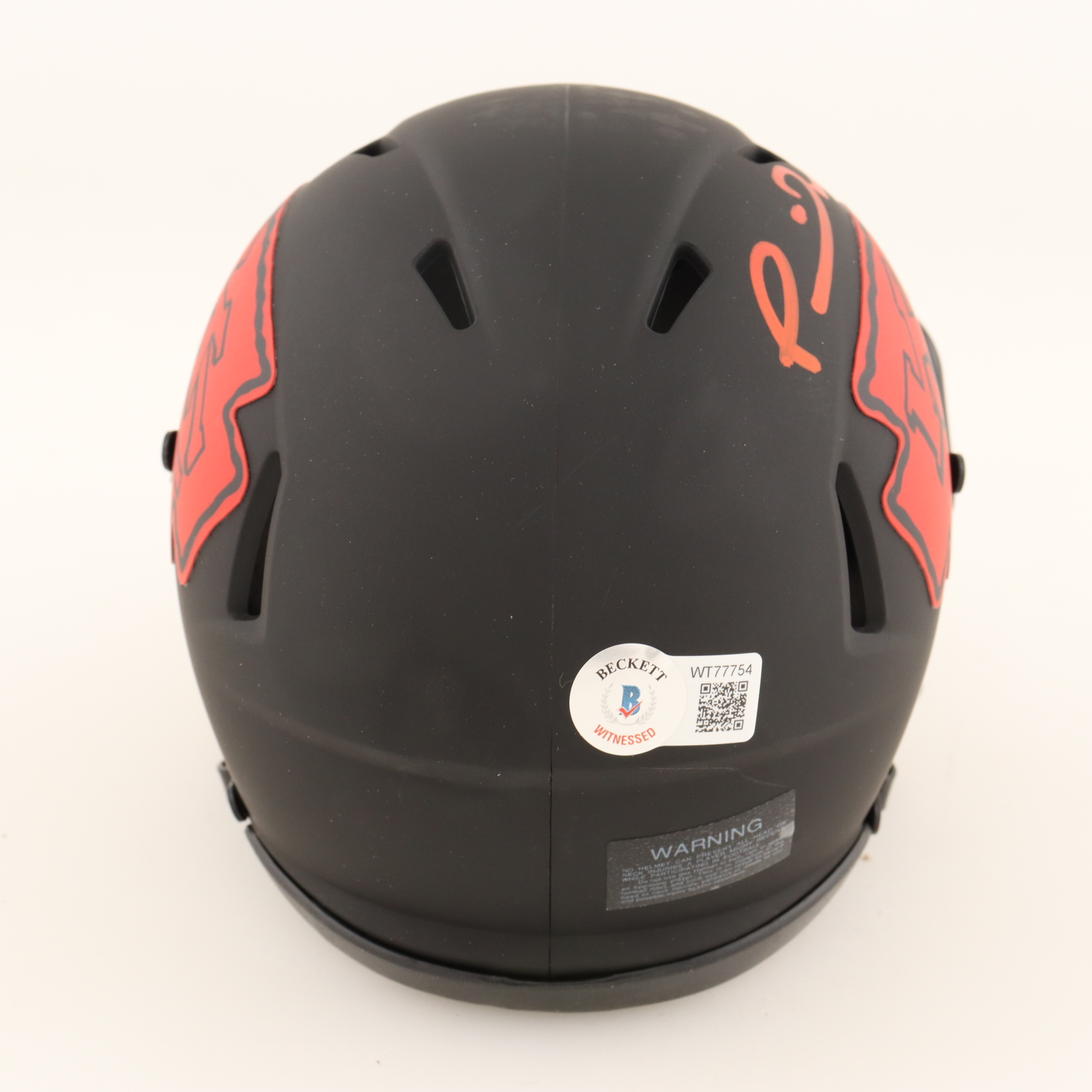 Patrick Mahomes II Signed Chiefs Eclipse Alternate Speed Mini Helmet (Beckett) at PristineAuction.com Patrick Mahomes II Signed Chiefs Eclipse Alternate Speed Mini Helmet (Beckett) at PristineAuction.com
