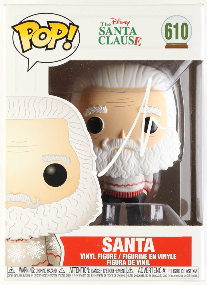 Tim Allen Signed "The Santa Clause" #610 Santa Funko Pop! Vinyl Figure (JSA) at PristineAuction.com Tim Allen Signed "The Santa Clause" #610 Santa Funko Pop! Vinyl Figure (JSA) at PristineAuction.com