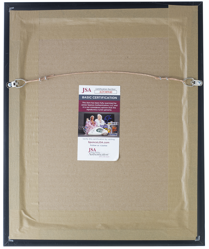 Larry Bird Signed Celtics Custom Framed Photo (JSA & Bird) at PristineAuction.com Larry Bird Signed Celtics Custom Framed Photo (JSA & Bird) at PristineAuction.com