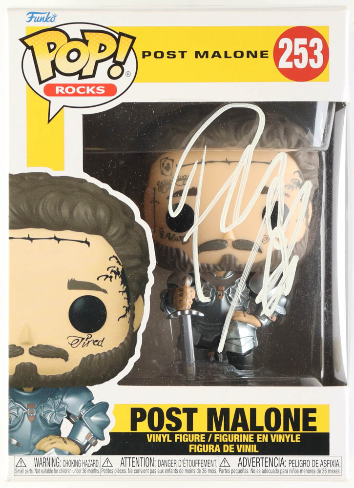 Post Malone Signed #253 Funko Pop! Vinyl Figure (JSA) at PristineAuction.com Post Malone Signed #253 Funko Pop! Vinyl Figure (JSA) at PristineAuction.com