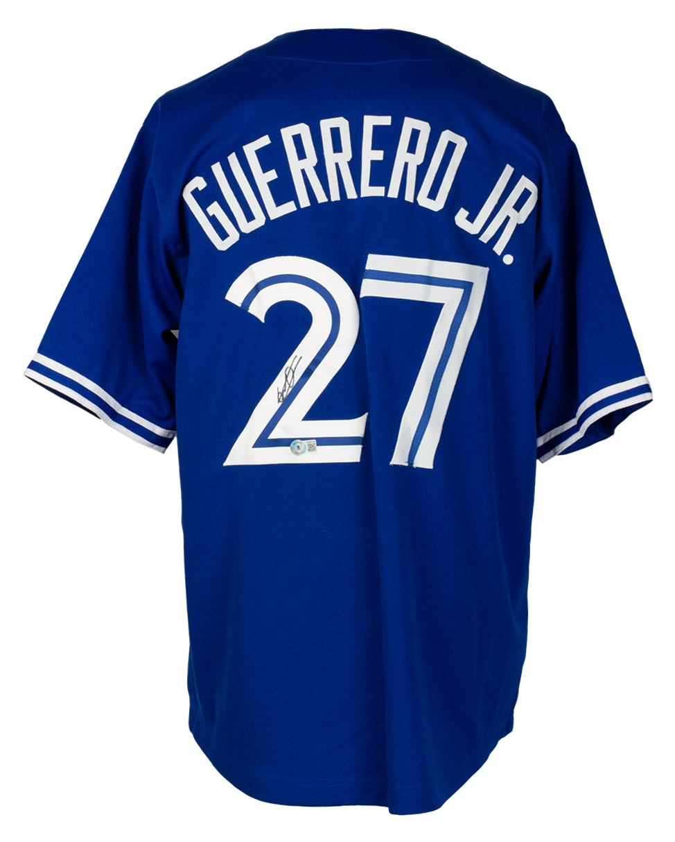 Vladimir Guerrero Jr. Signed Jersey (Beckett) at PristineAuction.com Vladimir Guerrero Jr. Signed Jersey (Beckett) at PristineAuction.com