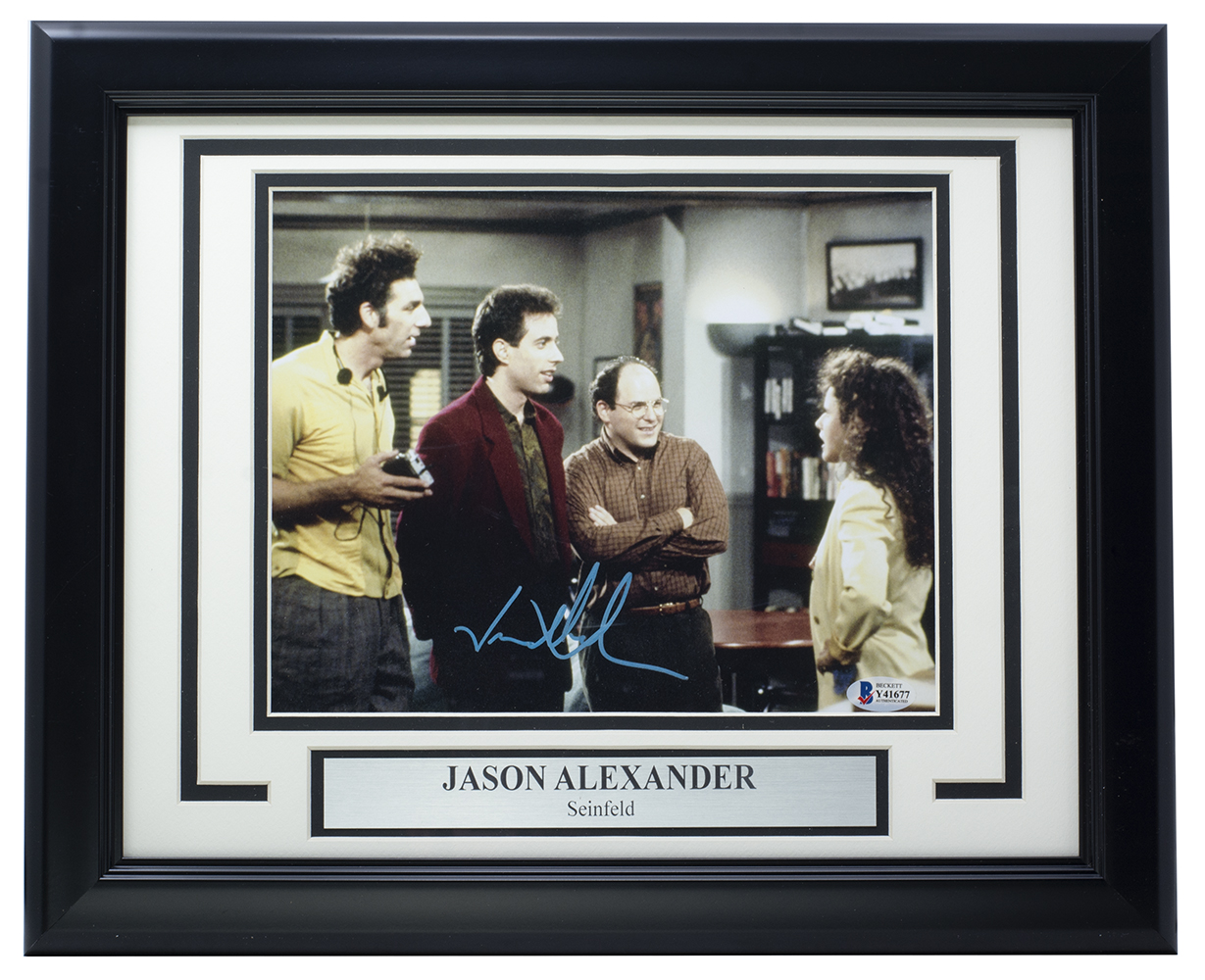 Jason Alexander Signed "Seinfeld" Custom Framed Photo (Beckett) at PristineAuction.com Jason Alexander Signed "Seinfeld" Custom Framed Photo (Beckett) at PristineAuction.com