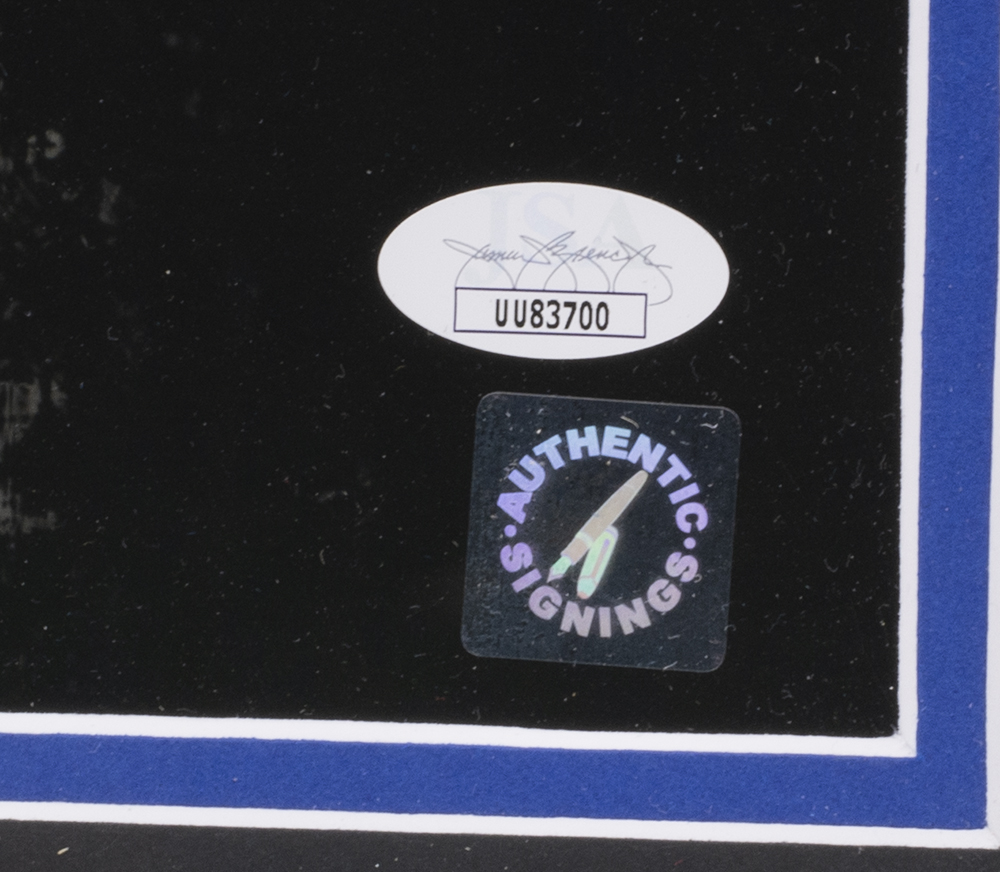 John Travolta Signed Custom Framed Collage Photo (JSA & Fiterman) at PristineAuction.com John Travolta Signed Custom Framed Collage Photo (JSA & Fiterman) at PristineAuction.com