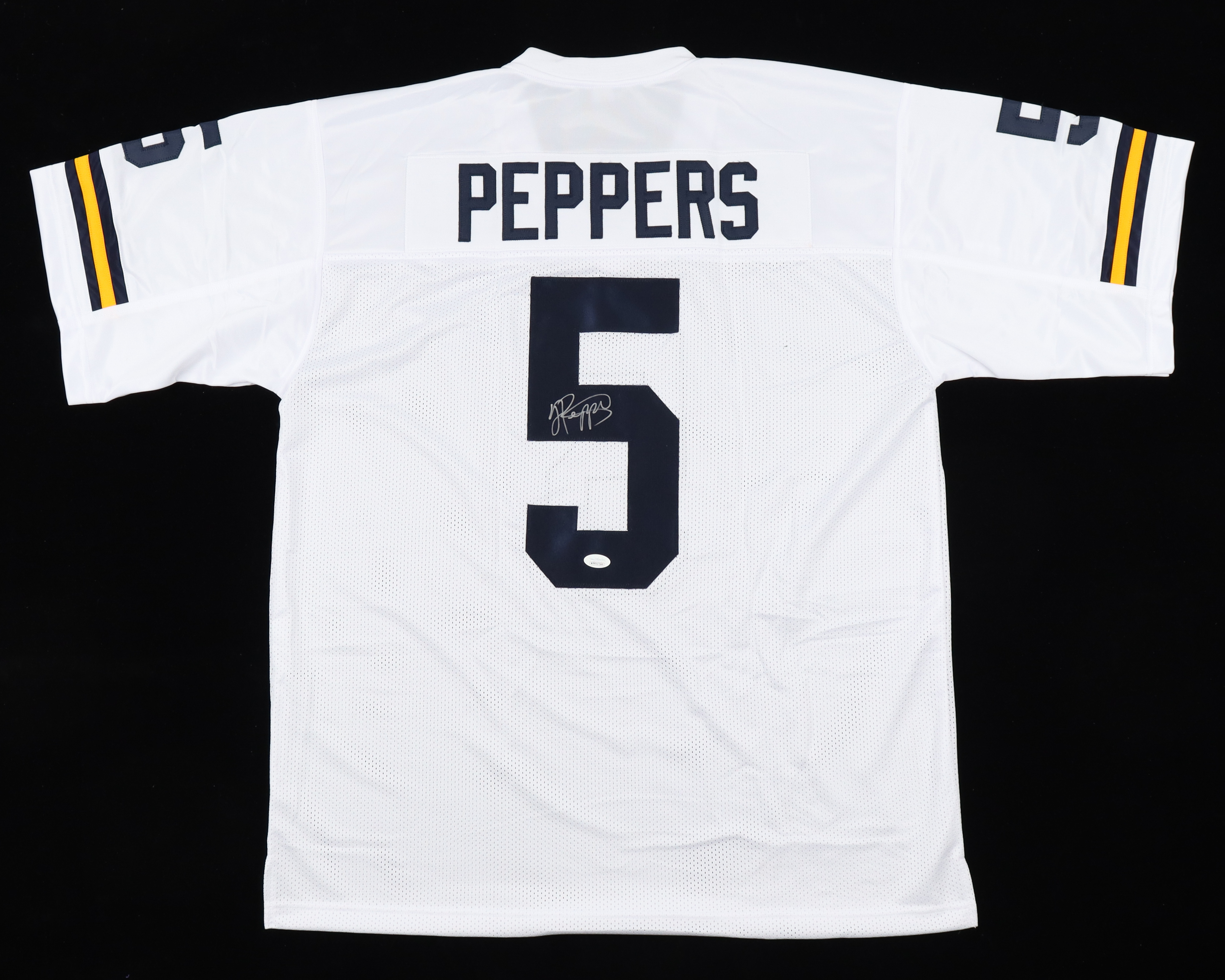 Jabrill Peppers Signed Jersey (JSA) at PristineAuction.com Jabrill Peppers Signed Jersey (JSA) at PristineAuction.com