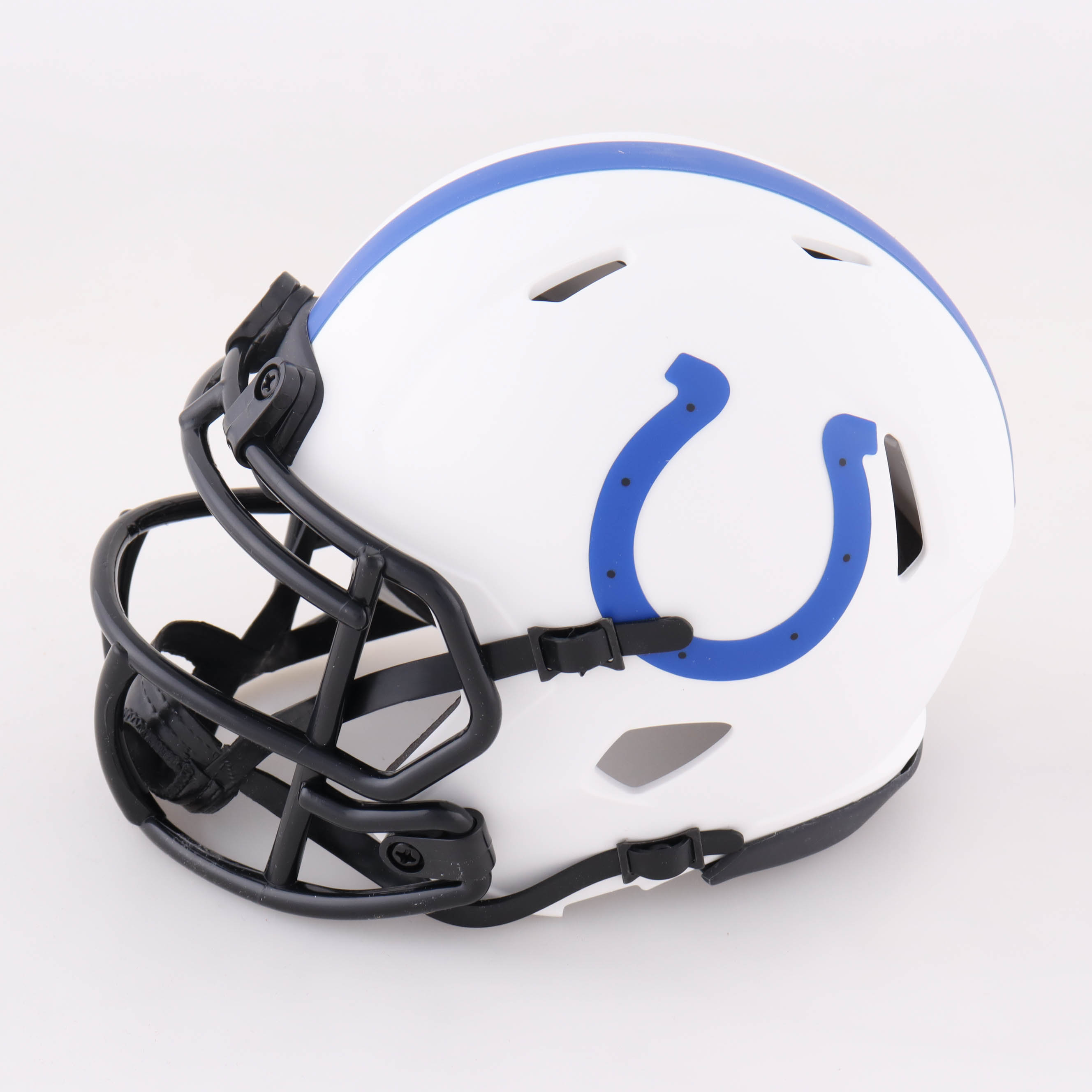 Darius Leonard Signed Colts Lunar Eclipse Alternate Speed Mini Helmet (JSA) at PristineAuction.com Darius Leonard Signed Colts Lunar Eclipse Alternate Speed Mini Helmet (JSA) at PristineAuction.com
