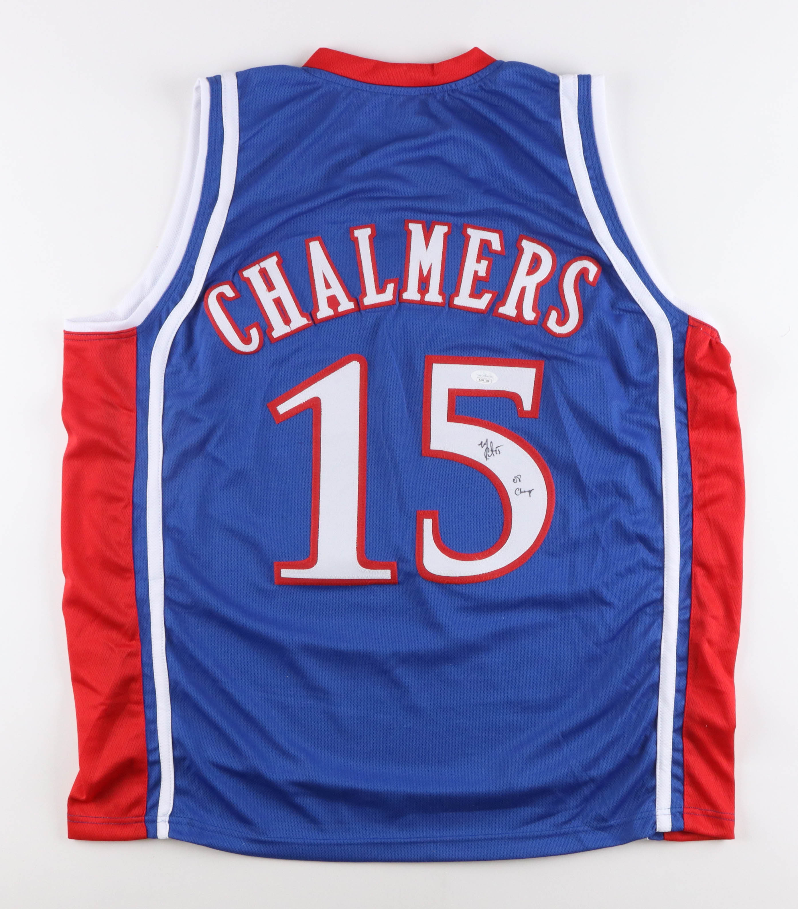 Mario Chalmers Signed Jersey Inscribed "08 Champs" (JSA) at PristineAuction.com Mario Chalmers Signed Jersey Inscribed "08 Champs" (JSA) at PristineAuction.com