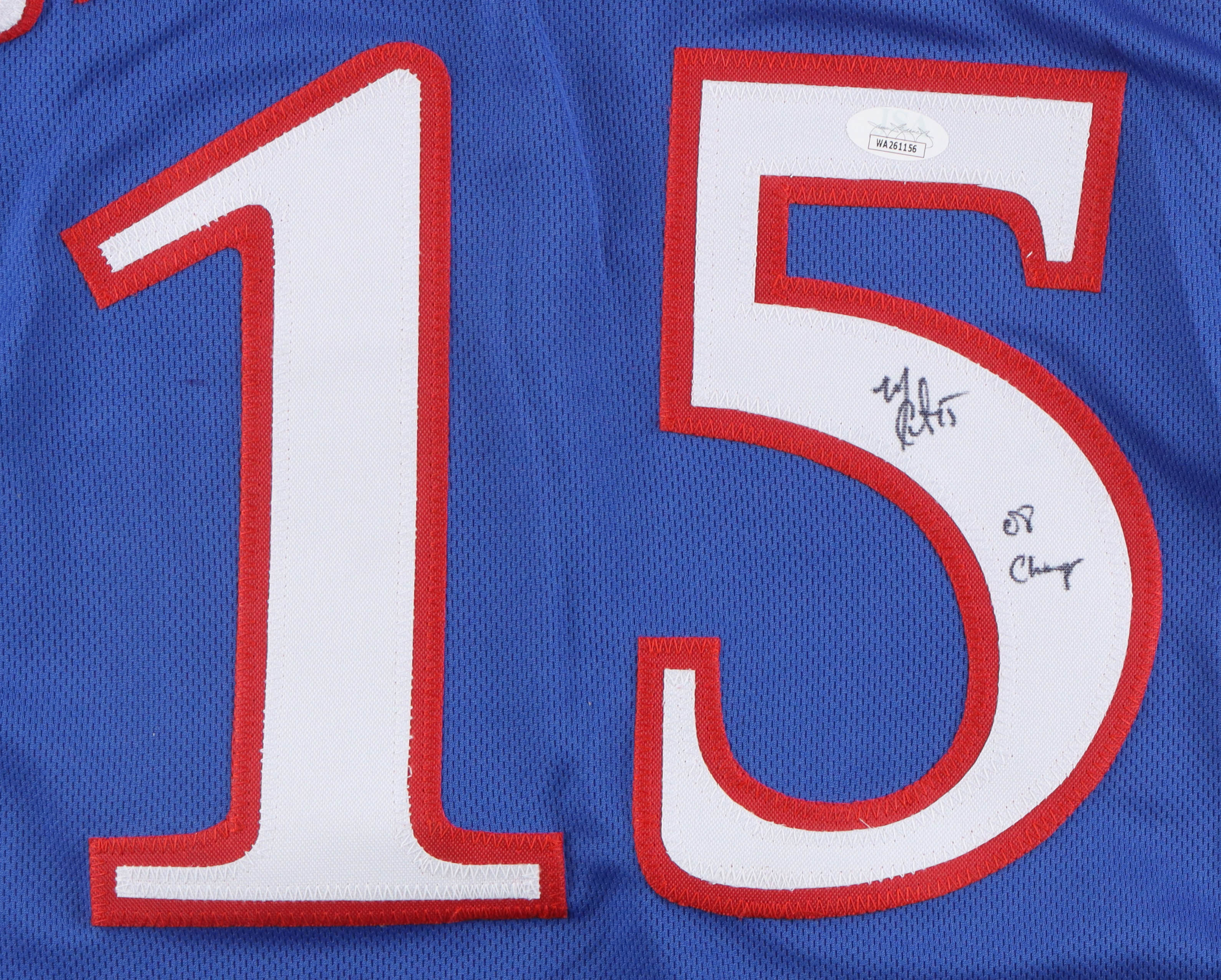 Mario Chalmers Signed Jersey Inscribed "08 Champs" (JSA) at PristineAuction.com Mario Chalmers Signed Jersey Inscribed "08 Champs" (JSA) at PristineAuction.com