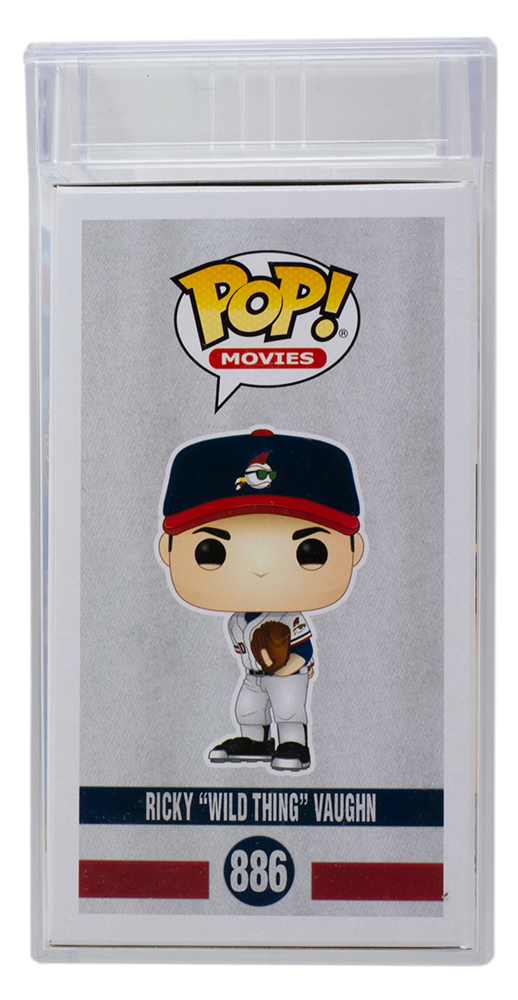 Charlie Sheen Signed "Major League" #886 Ricky 'Wild Thing' Vaughn Funko Pop! Vinyl Figure (PSA) at PristineAuction.com Charlie Sheen Signed "Major League" #886 Ricky 'Wild Thing' Vaughn Funko Pop! Vinyl Figure (PSA) at PristineAuction.com