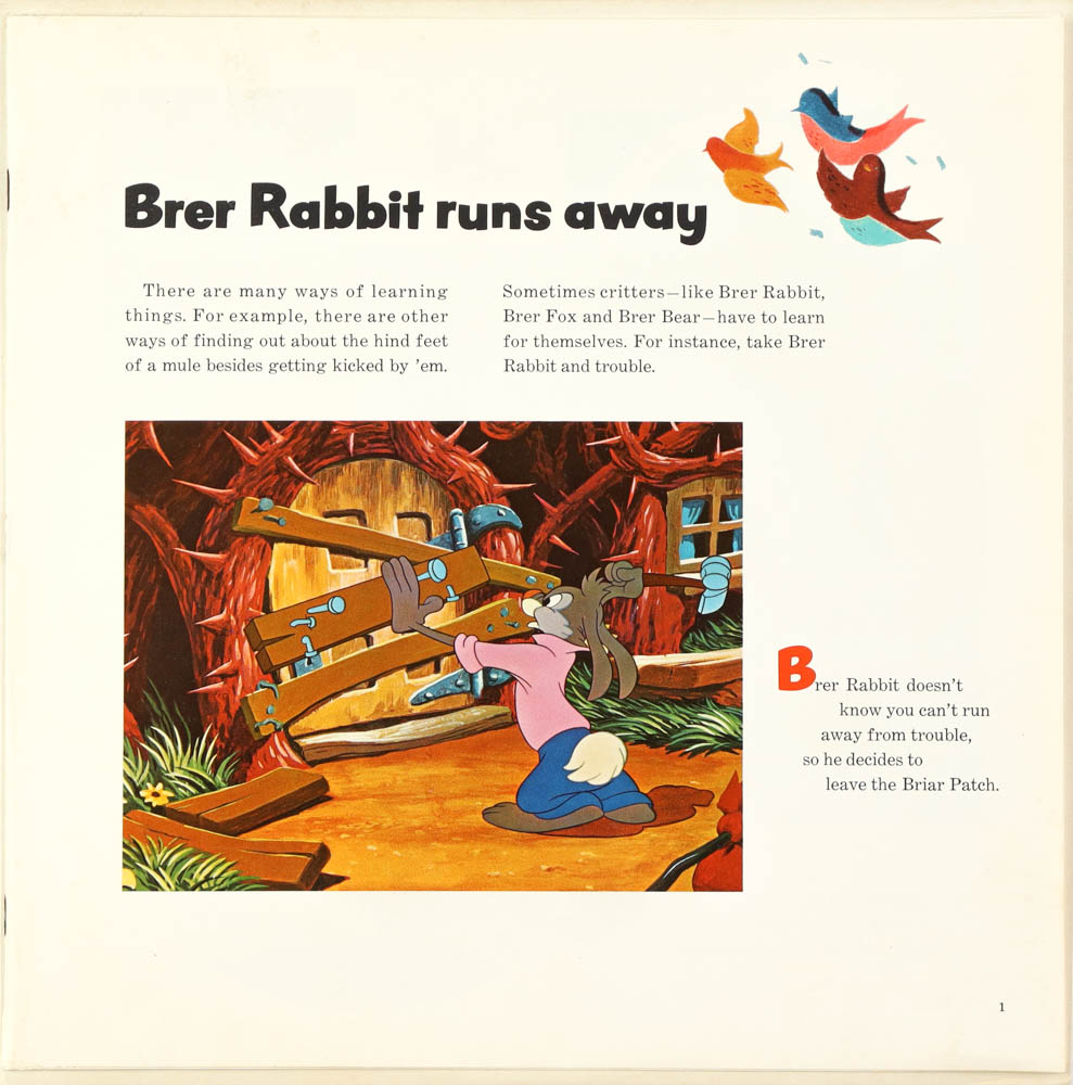 1957 "Walt Disney's Stories of Uncle Remus" Vinyl LP Record at PristineAuction.com 1957 "Walt Disney's Stories of Uncle Remus" Vinyl LP Record at PristineAuction.com