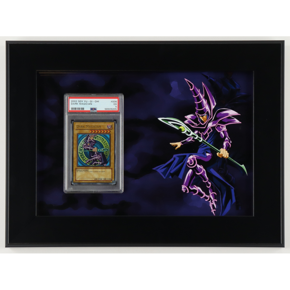 Dark Magician Custom Framed YuGiOh 2002 Starter Deck Yugi 6