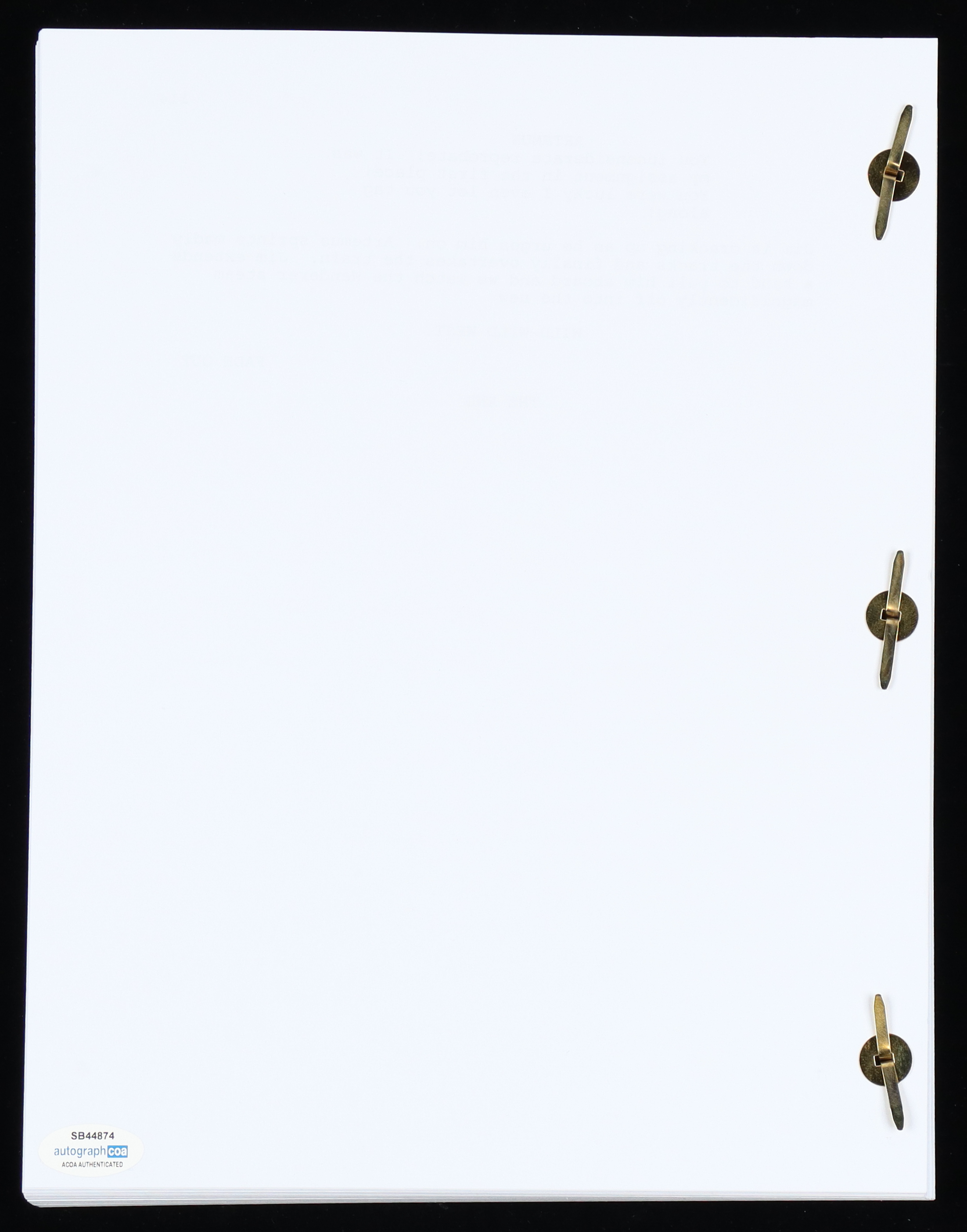 M. Emmet Walsh Signed "Wild Wild West" Movie Script Inscribed "Best Wishes" (AutographCOA) at PristineAuction.com M. Emmet Walsh Signed "Wild Wild West" Movie Script Inscribed "Best Wishes" (AutographCOA) at PristineAuction.com