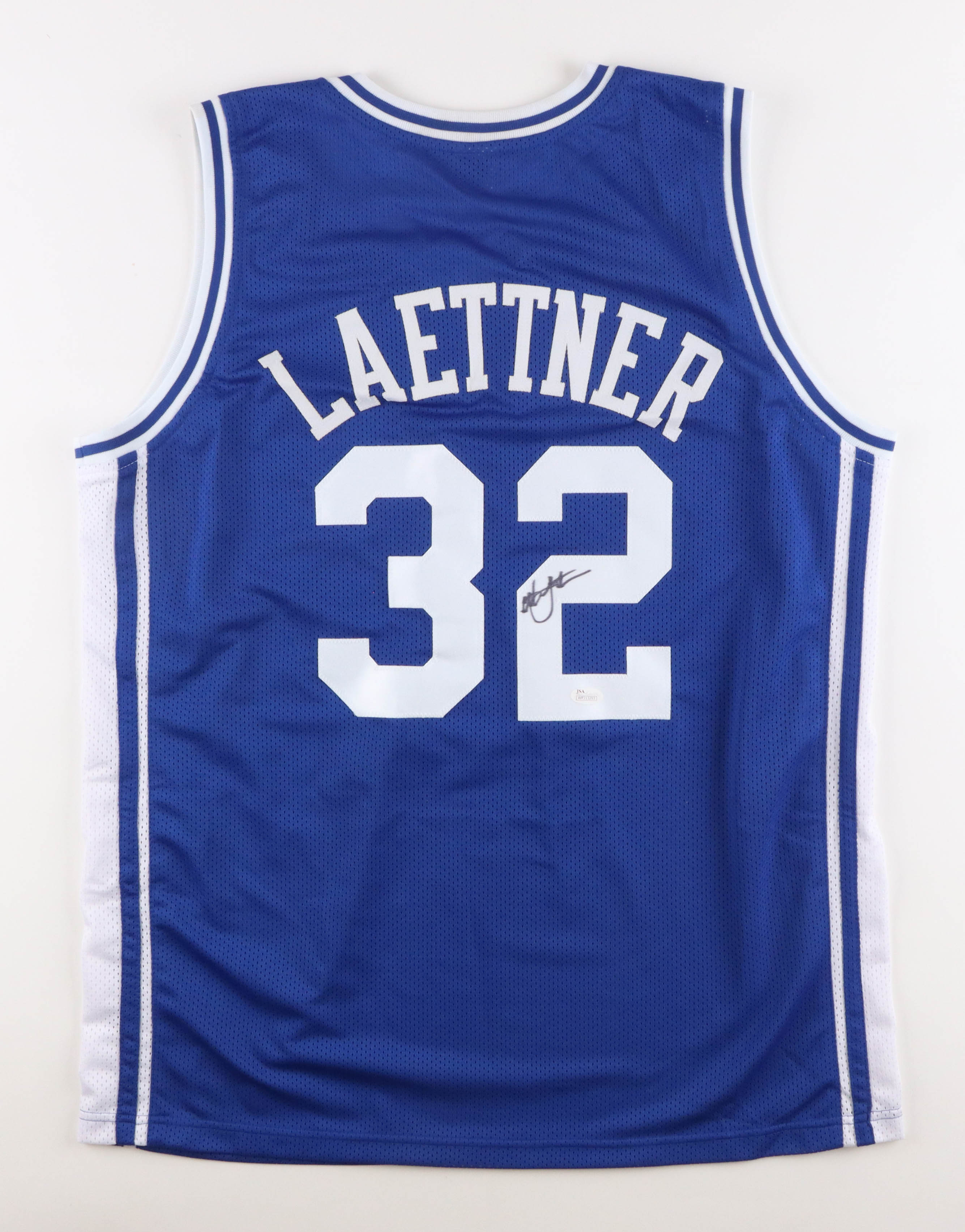 Christian Laettner Signed Jersey (JSA) at PristineAuction.com Christian Laettner Signed Jersey (JSA) at PristineAuction.com