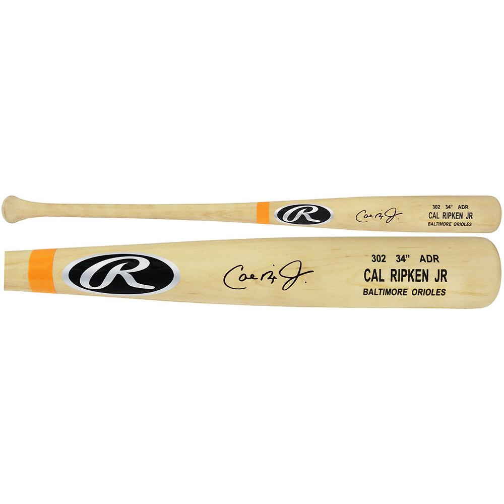 Cal Ripken Jr Signed Rawlings Player Model Baseball Bat (Beckett
