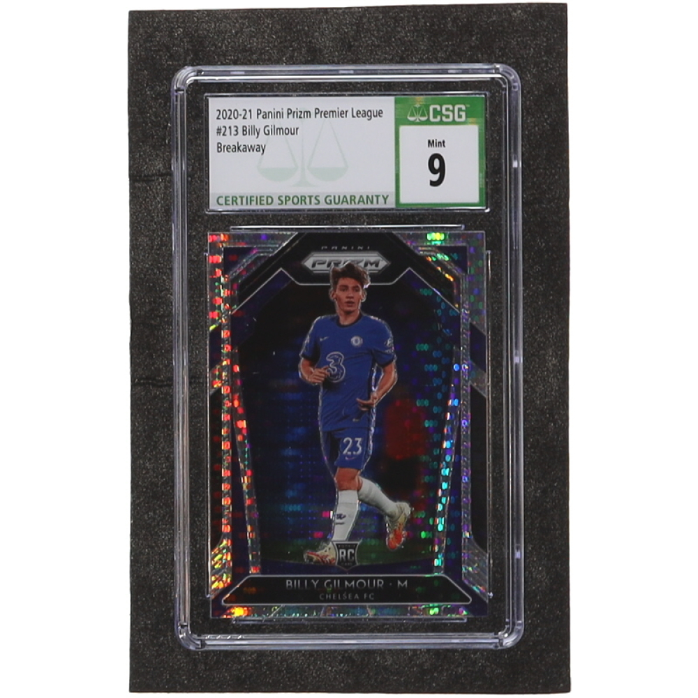 Billy Gilmour 2020-21 Panini Prizm English Premier League Breakaway Prizms #213 (CSG 9)