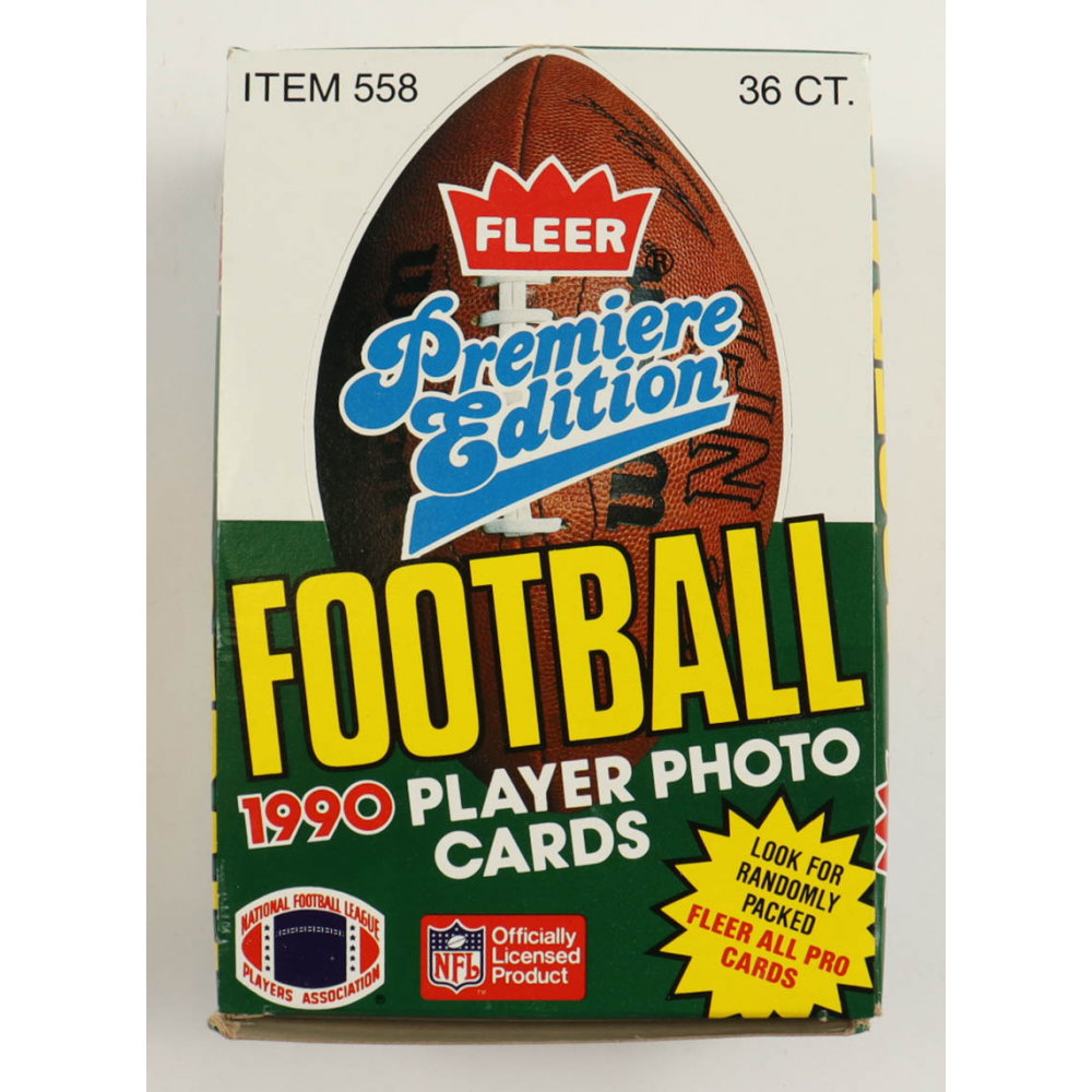 1990-fleer-premiere-edition-football-wax-box-with-36-packs-pristine
