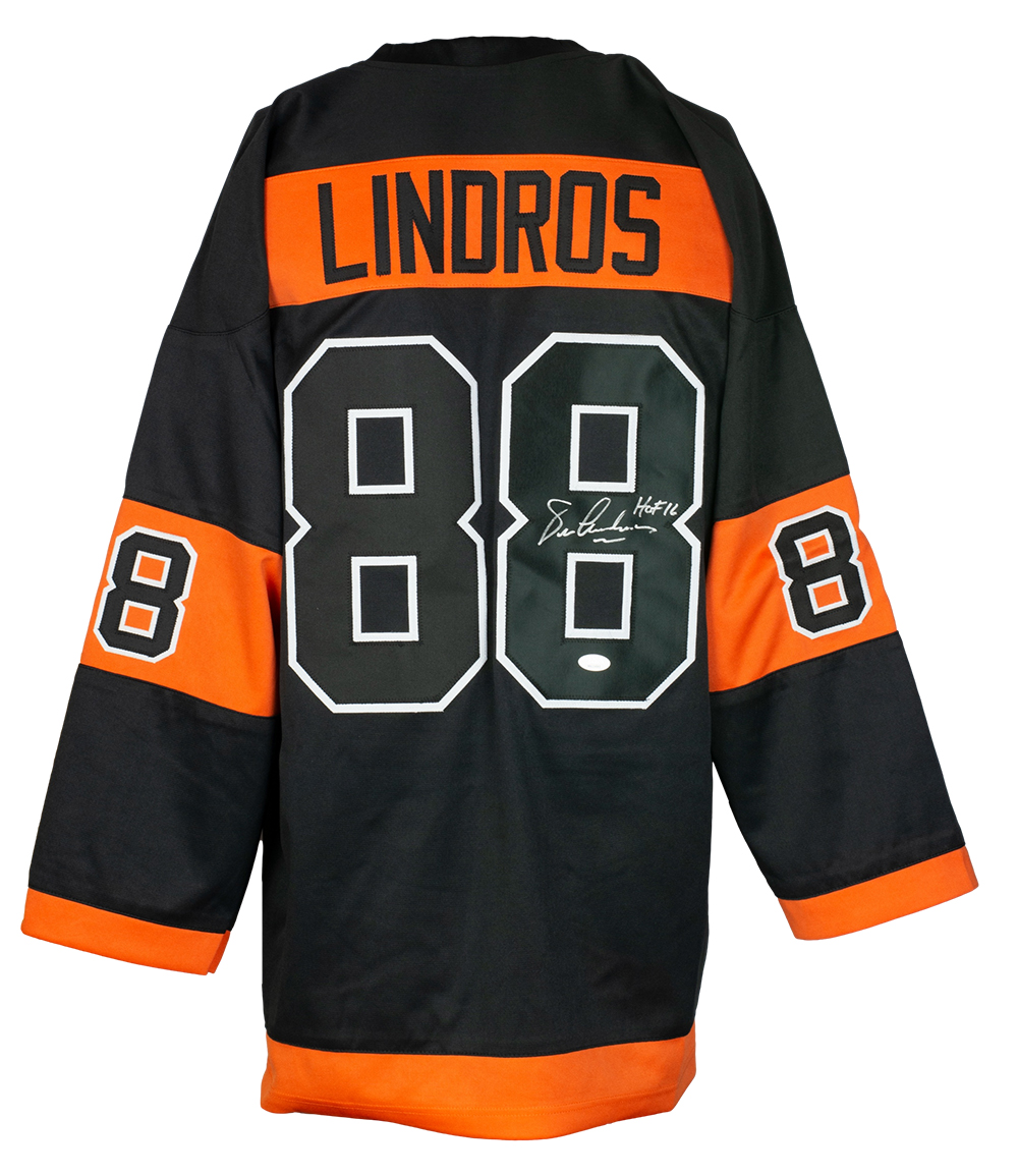 Eric Lindros Signed Jersey Inscribed "HOF 16" (JSA) at PristineAuction.com Eric Lindros Signed Jersey Inscribed "HOF 16" (JSA) at PristineAuction.com