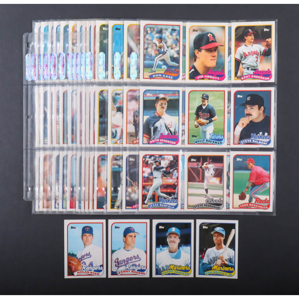 1989 Topps Traded Tiffany Baseball Complete Set of (132) Cards with Ken