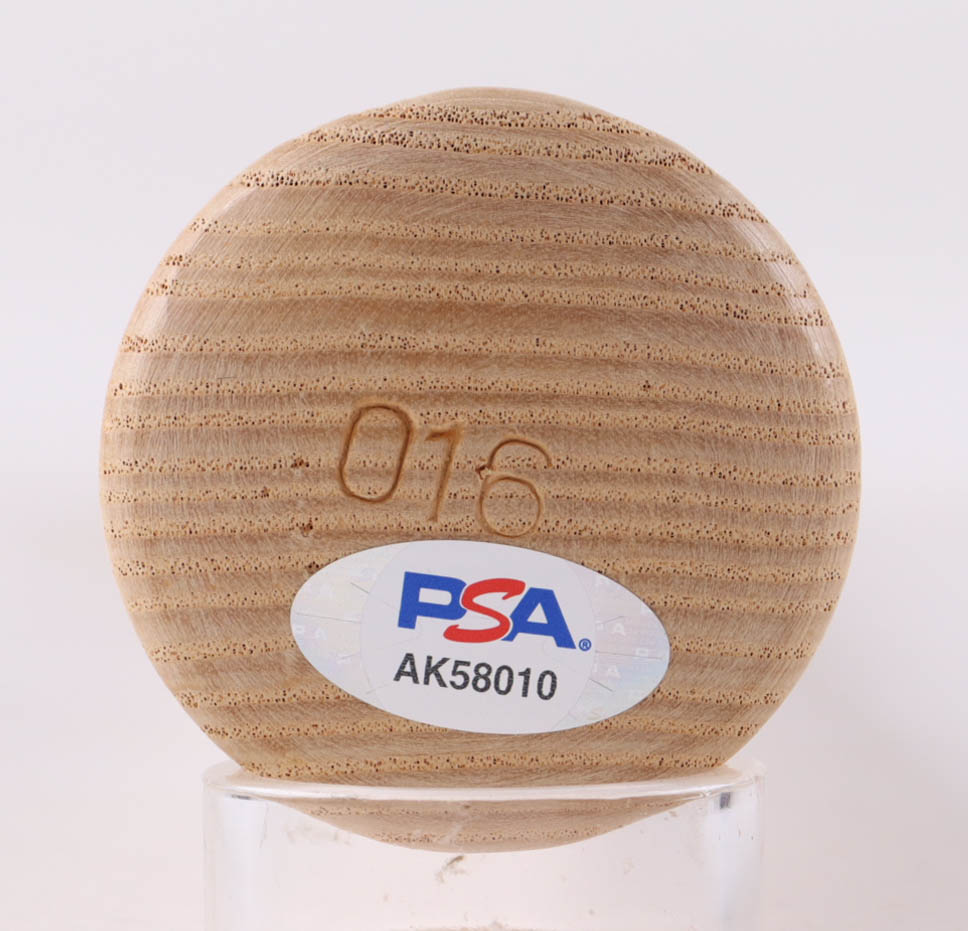 Phil Rizzuto Signed Louisville Slugger Player Model Baseball Bat Inscribed "Scooter" & "1950 MVP" (PSA) at PristineAuction.com Phil Rizzuto Signed Louisville Slugger Player Model Baseball Bat Inscribed "Scooter" & "1950 MVP" (PSA) at PristineAuction.com