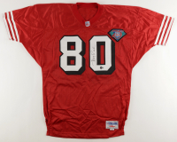 Jerry Rice Signed 49ers Jersey (Beckett) at PristineAuction.com