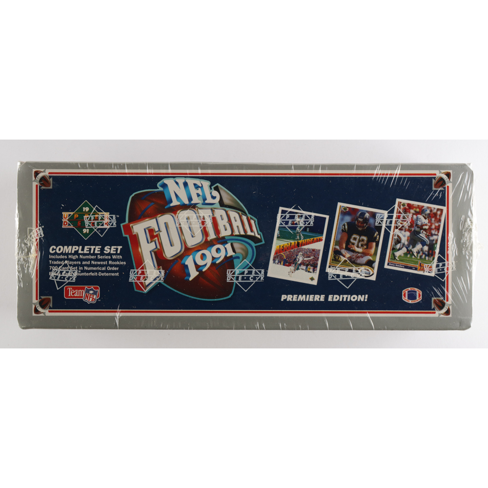 1991 Upper Deck NFL Football Complete Set of (700) Cards with Brett ...