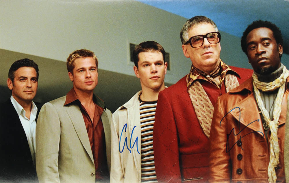 George Clooney Signed "Oceans Eleven" 11x17 Photo (AutographCOA) at PristineAuction.com George Clooney Signed "Oceans Eleven" 11x17 Photo (AutographCOA) at PristineAuction.com