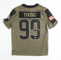 Chase Young Signed Washington Nike Authentic Jersey (Fanatics) at PristineAuction.com