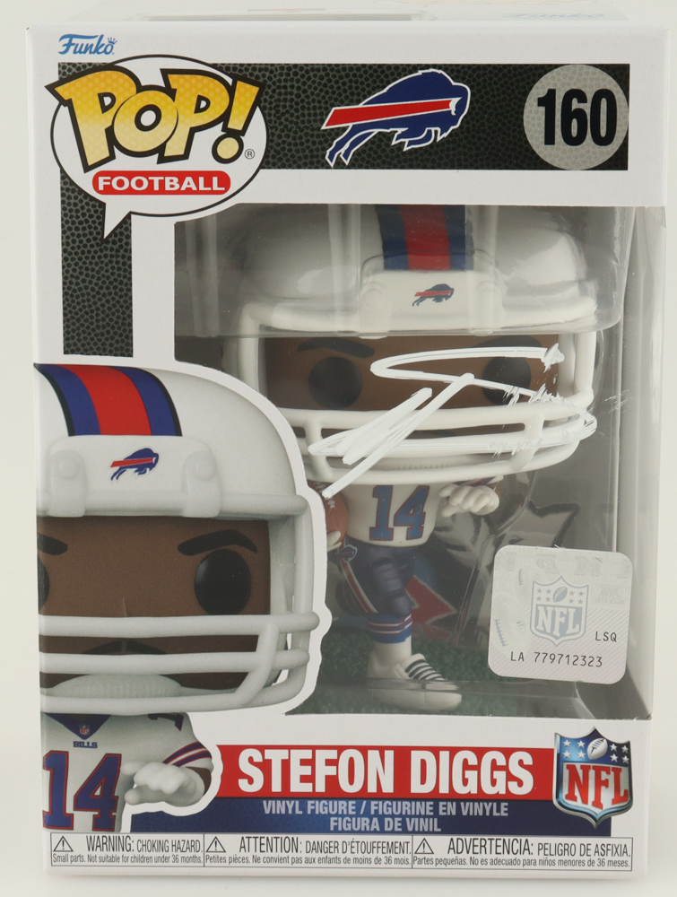 Stefon Diggs Signed Bills #160 Funko Pop! Vinyl Figure (Beckett) at PristineAuction.com Stefon Diggs Signed Bills #160 Funko Pop! Vinyl Figure (Beckett) at PristineAuction.com