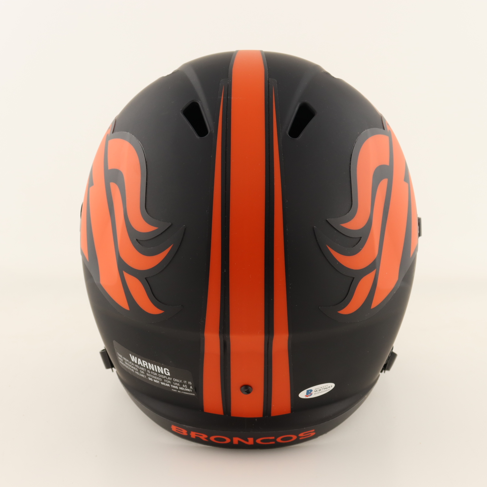 Jerry Jeudy Signed Broncos Full-Size Eclipse Alternate Speed Helmet (Beckett) at PristineAuction.com Jerry Jeudy Signed Broncos Full-Size Eclipse Alternate Speed Helmet (Beckett) at PristineAuction.com