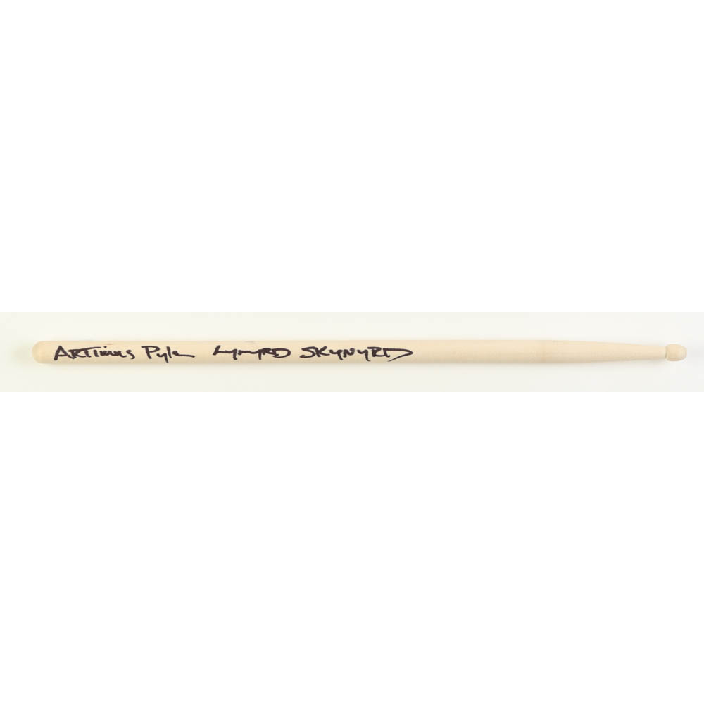 Artimus Pyle Signed Drum Stick Inscribed "Lynyrd Skynyrd" (AutographCOA