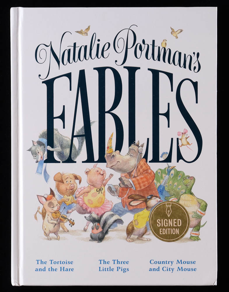 Natalie Portman Signed "Fables" Hardcover Book (JSA) at PristineAuction.com Natalie Portman Signed "Fables" Hardcover Book (JSA) at PristineAuction.com