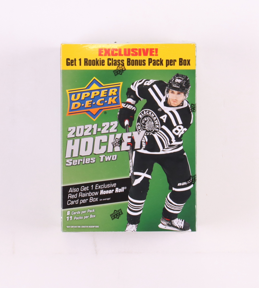 202122 Upper Deck Series 2 Hockey Mega Box with (11) Packs Pristine