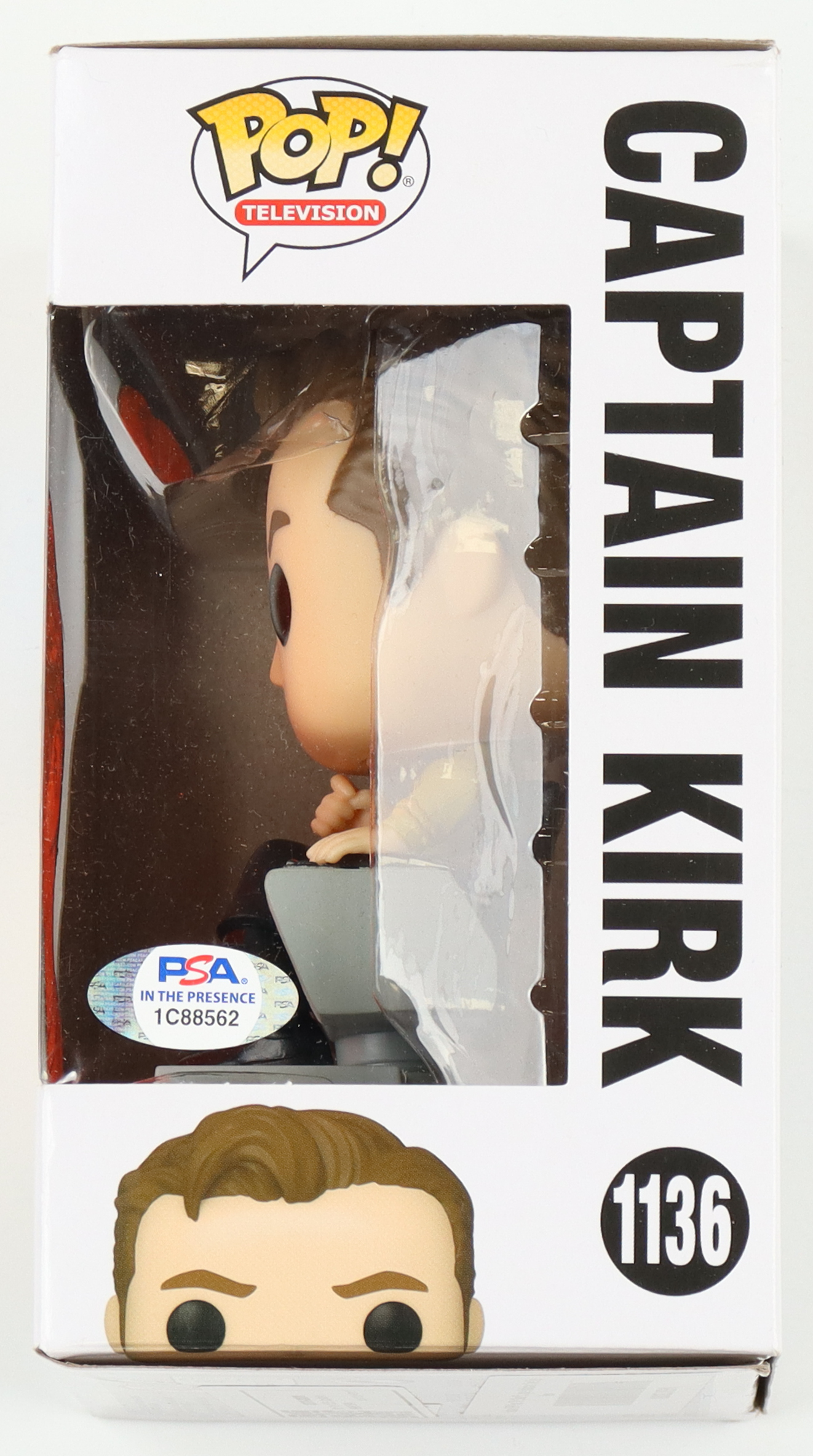 Tone Rodriguez Signed "Star Trek" #1136 Captain Kirk Funko Pop! Vinyl Figure with Sketch (PSA) at PristineAuction.com Tone Rodriguez Signed "Star Trek" #1136 Captain Kirk Funko Pop! Vinyl Figure with Sketch (PSA) at PristineAuction.com