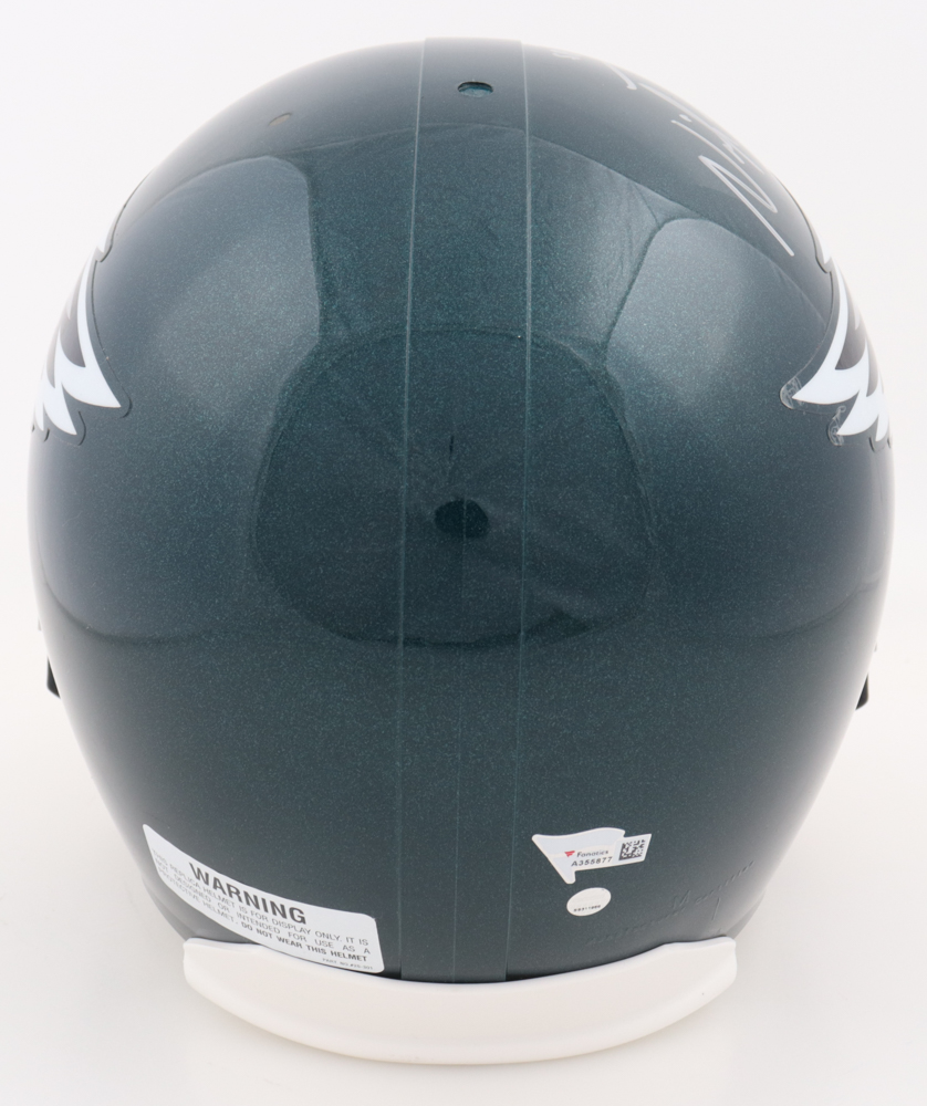 Nick Foles Signed Eagles Full Size Helmet Inscribed "SB LII MVP" (Steiner & Fanatics) at PristineAuction.com Nick Foles Signed Eagles Full Size Helmet Inscribed "SB LII MVP" (Steiner & Fanatics) at PristineAuction.com