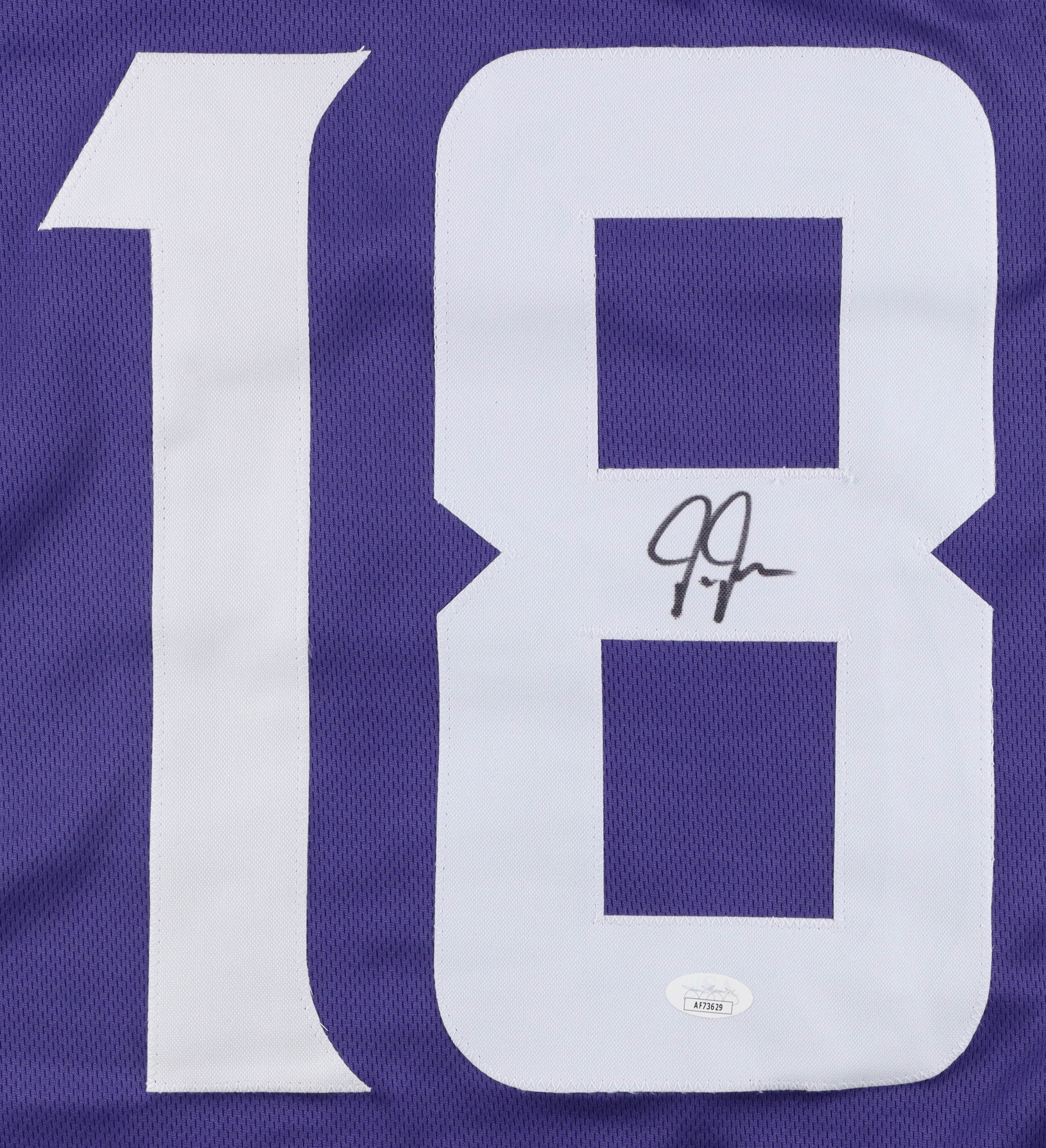 Justin Jefferson Signed Jersey (JSA) at PristineAuction.com Justin Jefferson Signed Jersey (JSA) at PristineAuction.com