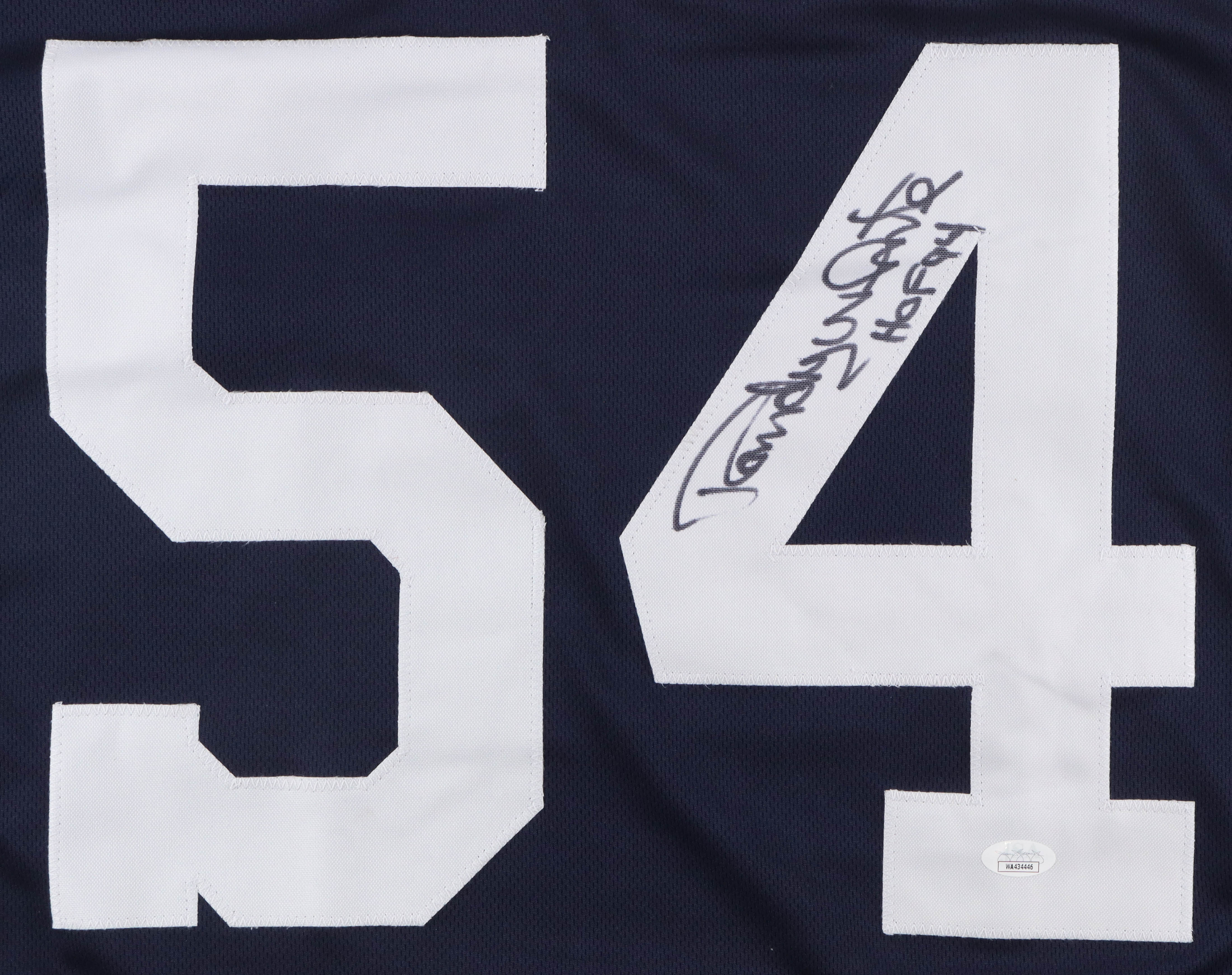 Randy White Signed Jersey Inscribed "HOF 94" (JSA) at PristineAuction.com Randy White Signed Jersey Inscribed "HOF 94" (JSA) at PristineAuction.com