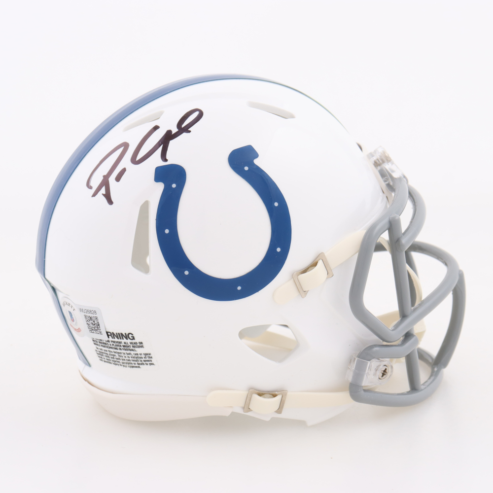 Parris Campbell Signed Colts Speed Mini Helmet (Beckett) Pristine Auction