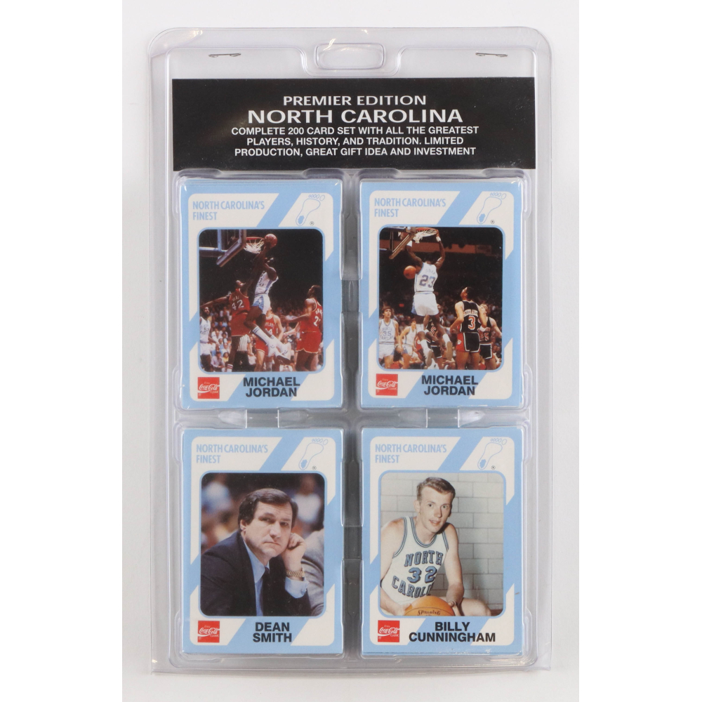 michael jordan north carolina basketball cards