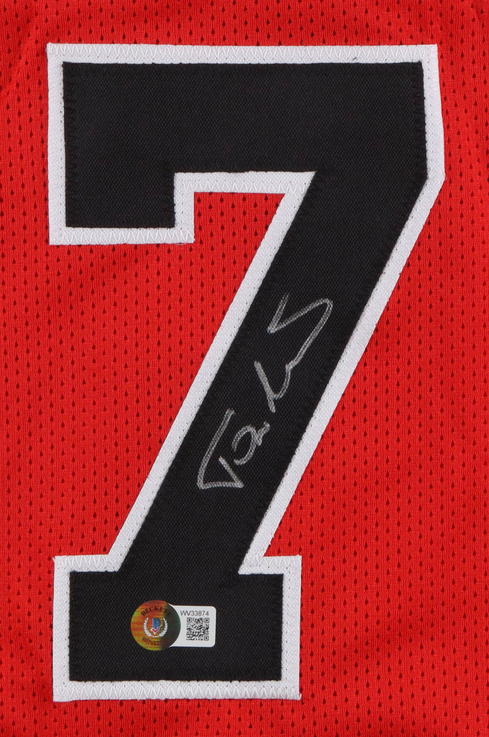 Toni Kukoc Signed Jersey (Beckett) at PristineAuction.com Toni Kukoc Signed Jersey (Beckett) at PristineAuction.com