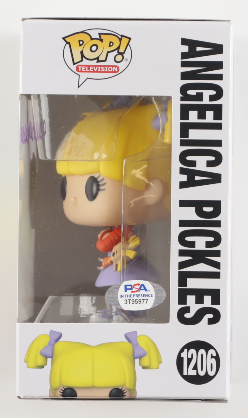 Cheryl Chase Signed "Rugrats" #1206 Angelica Pickles Funko Pop! Vinyl Figure (PSA) at PristineAuction.com Cheryl Chase Signed "Rugrats" #1206 Angelica Pickles Funko Pop! Vinyl Figure (PSA) at PristineAuction.com