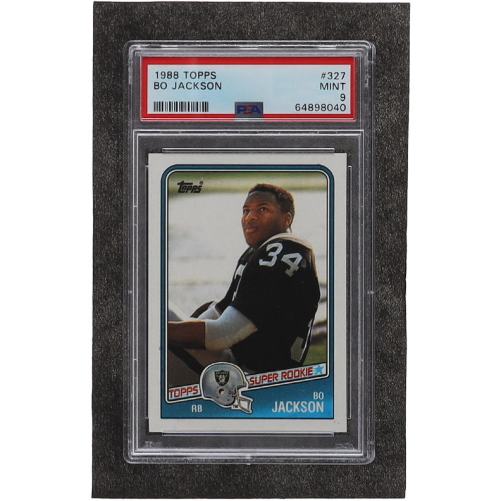 Bo Jackson 1988 Topps #327 SR RC (PSA 9) | Pristine Auction