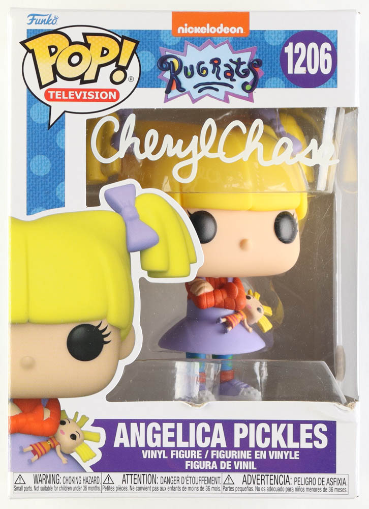 Cheryl Chase Signed "Rugrats" #1206 Angelica Pickles Funko Pop! Vinyl Figure (PSA) at PristineAuction.com Cheryl Chase Signed "Rugrats" #1206 Angelica Pickles Funko Pop! Vinyl Figure (PSA) at PristineAuction.com