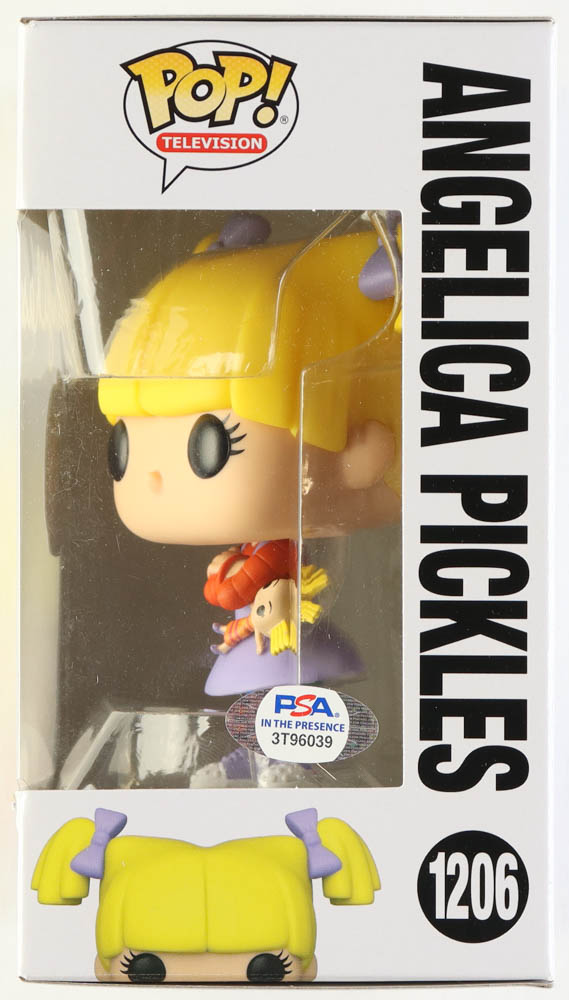 Cheryl Chase Signed "Rugrats" #1206 Angelica Pickles Funko Pop! Vinyl Figure (PSA) at PristineAuction.com Cheryl Chase Signed "Rugrats" #1206 Angelica Pickles Funko Pop! Vinyl Figure (PSA) at PristineAuction.com