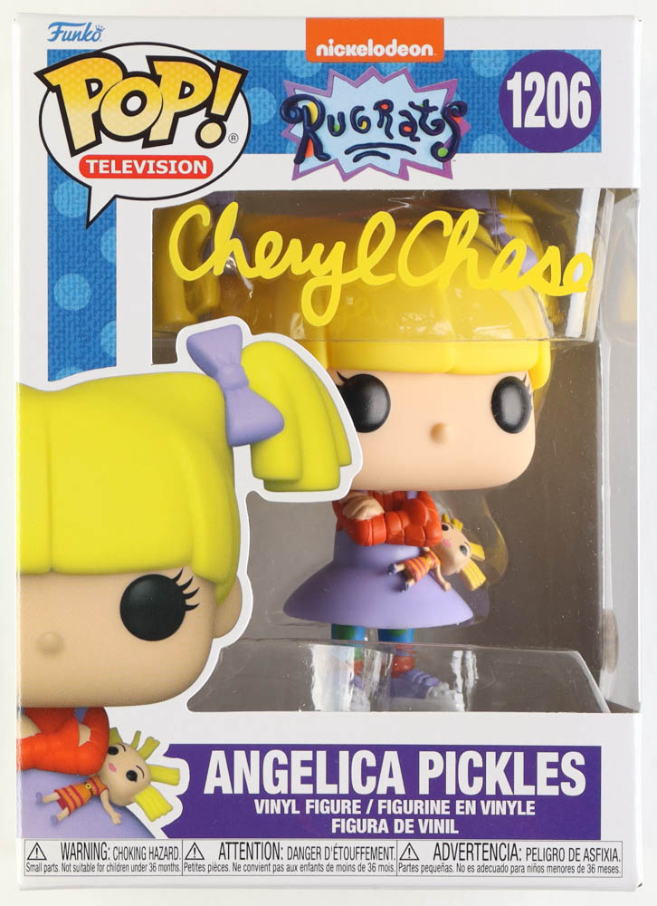 Cheryl Chase Signed "Rugrats" #1206 Angelica Pickles Funko Pop! Vinyl Figure (PSA) at PristineAuction.com Cheryl Chase Signed "Rugrats" #1206 Angelica Pickles Funko Pop! Vinyl Figure (PSA) at PristineAuction.com