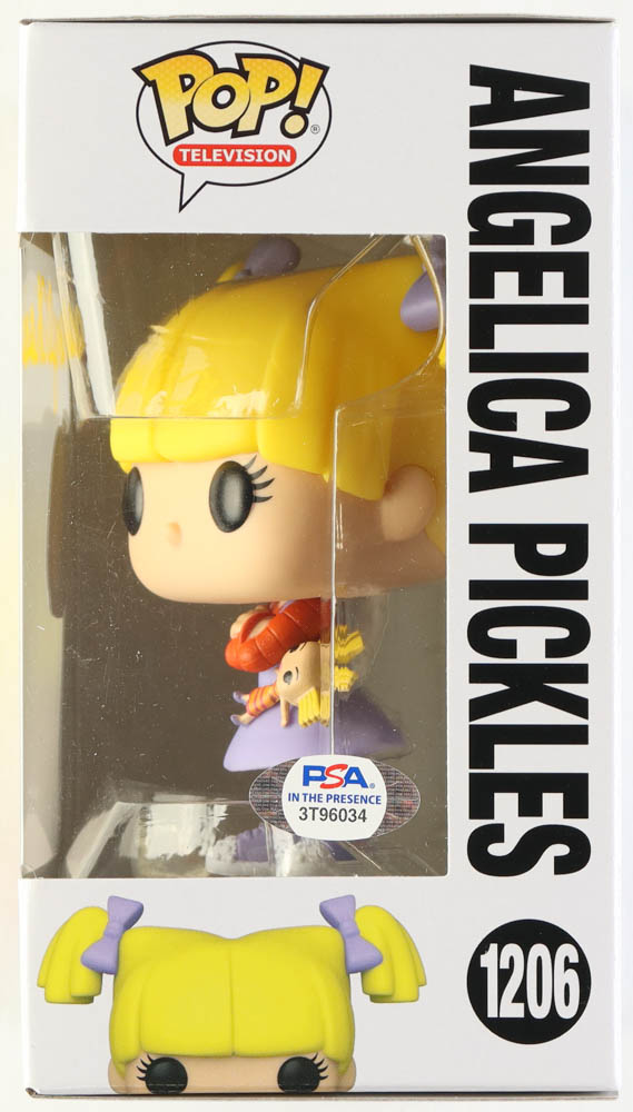 Cheryl Chase Signed "Rugrats" #1206 Angelica Pickles Funko Pop! Vinyl Figure (PSA) at PristineAuction.com Cheryl Chase Signed "Rugrats" #1206 Angelica Pickles Funko Pop! Vinyl Figure (PSA) at PristineAuction.com