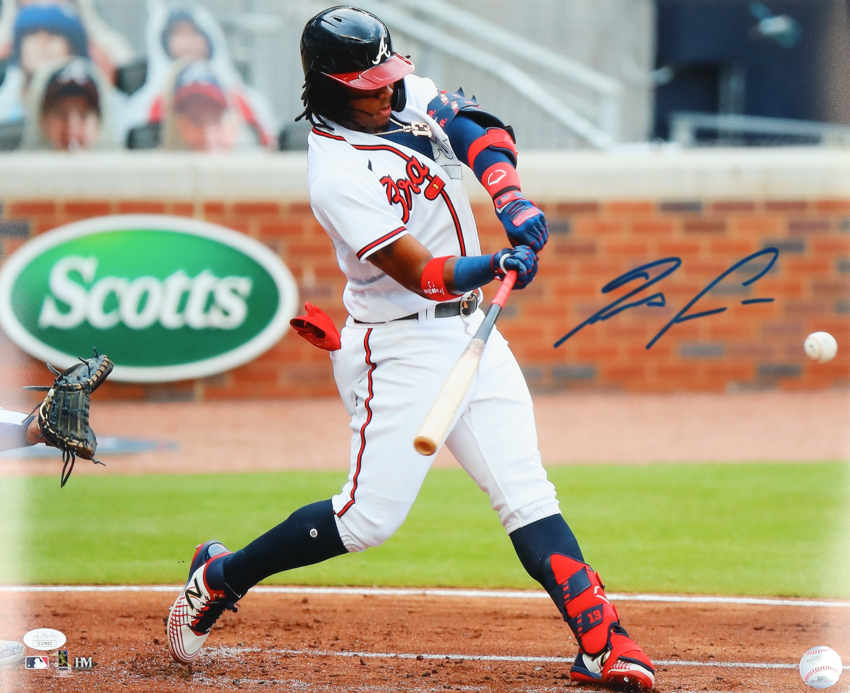 Ronald Acuna Jr. Signed Braves 16x20 Photo (JSA) at PristineAuction.com Ronald Acuna Jr. Signed Braves 16x20 Photo (JSA) at PristineAuction.com